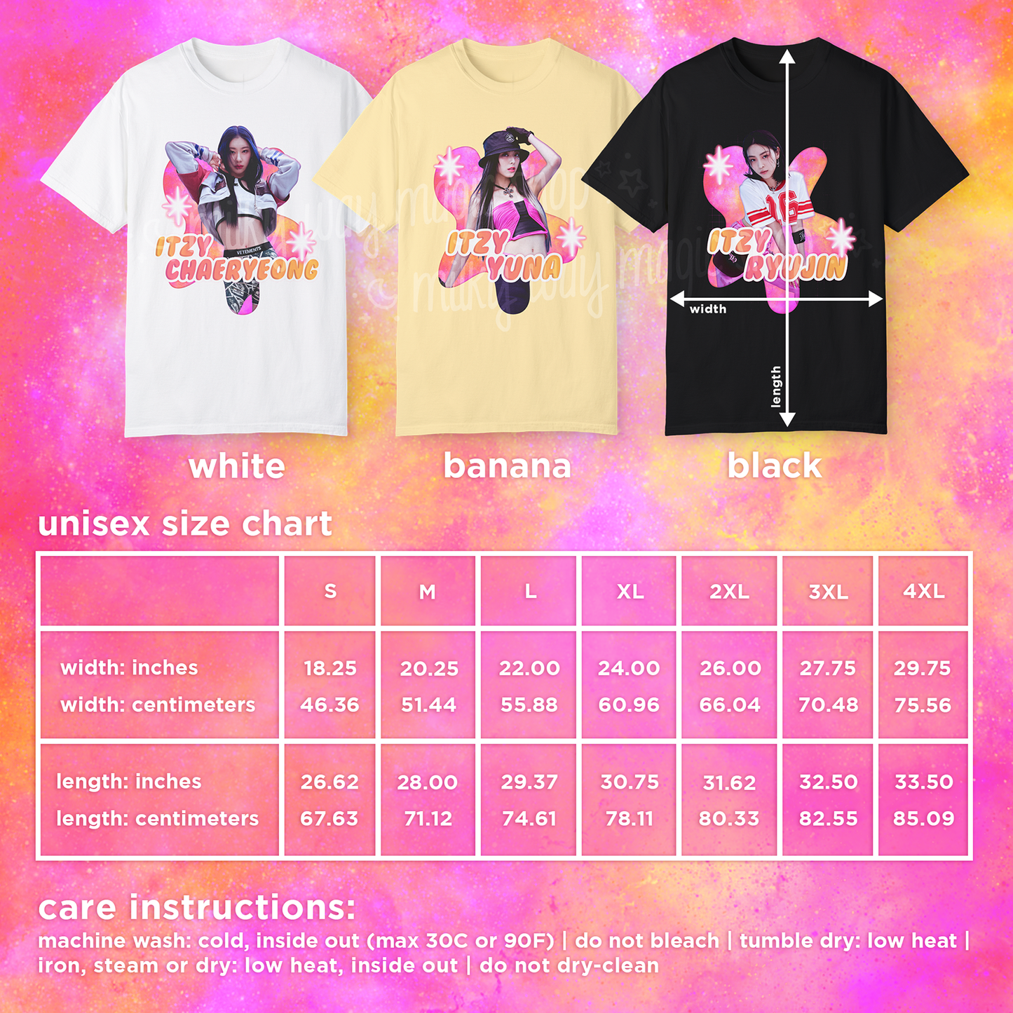 ITZY - LIA - Unisex Cotton T-Shirt ★ 3 Colors
