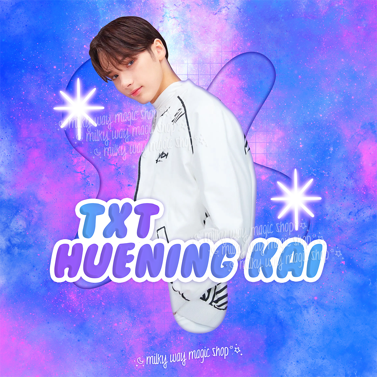 TXT - HUENING KAI - Unisex Cotton T-Shirt ★ 3 Colors
