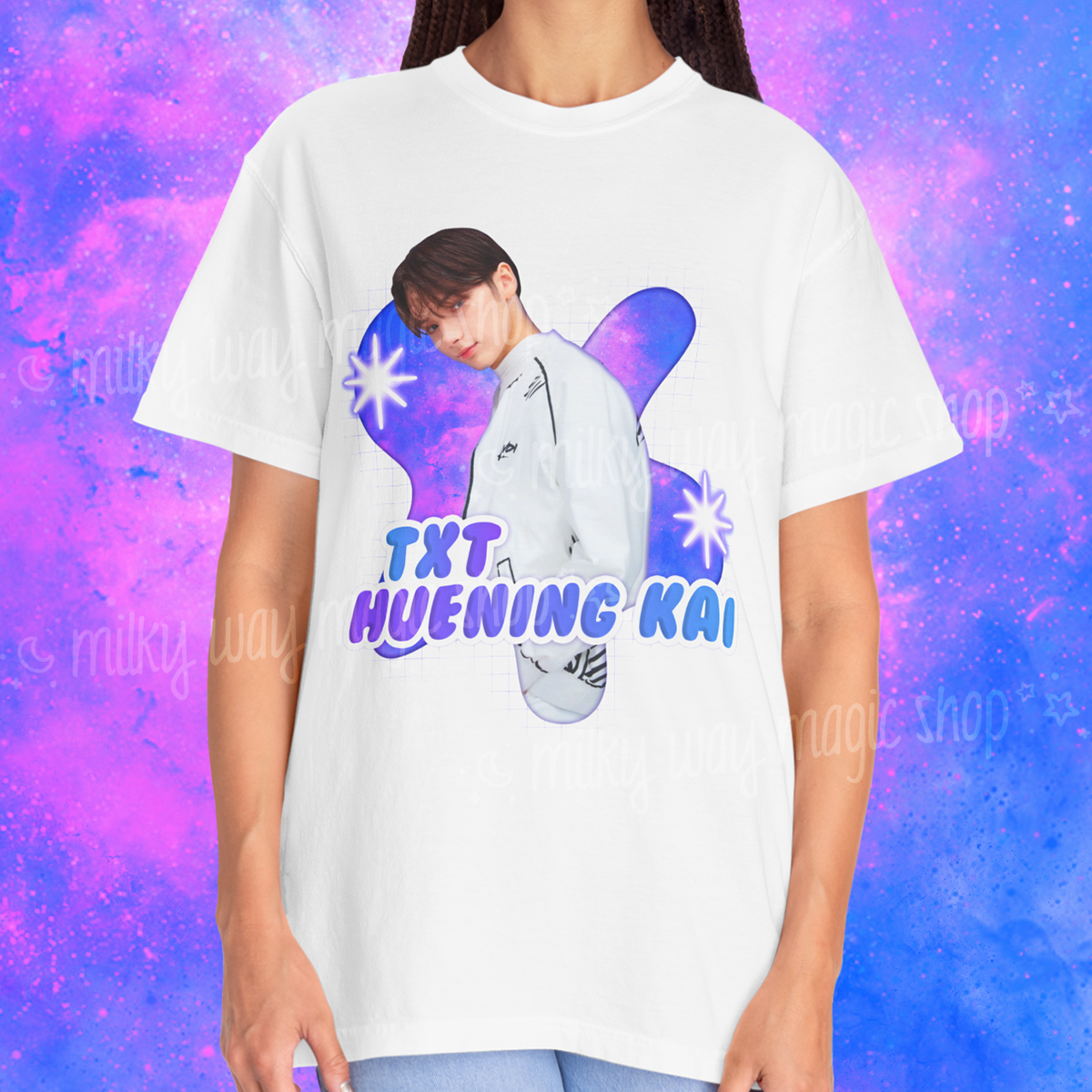 TXT - HUENING KAI - Unisex Cotton T-Shirt ★ 3 Colors