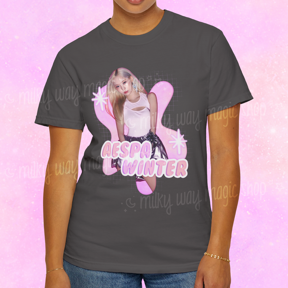 aespa - WINTER - Unisex Cotton T-Shirt ★ 4 Colors