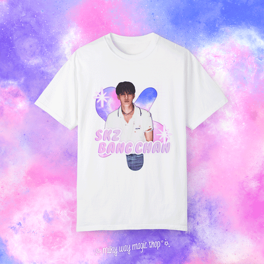 Stray Kids - BANG CHAN - Unisex Cotton T-Shirt ★ 3 Colors