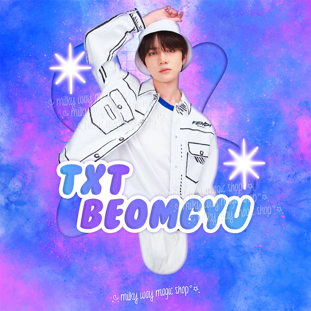 TXT - BEOMGYU - Unisex Cotton T-Shirt ★ 3 Colors