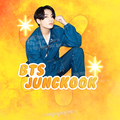 BTS - JUNGKOOK - Unisex Cotton T-Shirt ★ 3 Colors