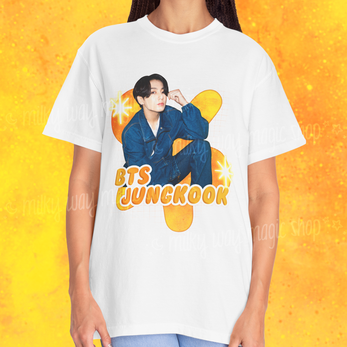 BTS - JUNGKOOK - Unisex Cotton T-Shirt ★ 3 Colors