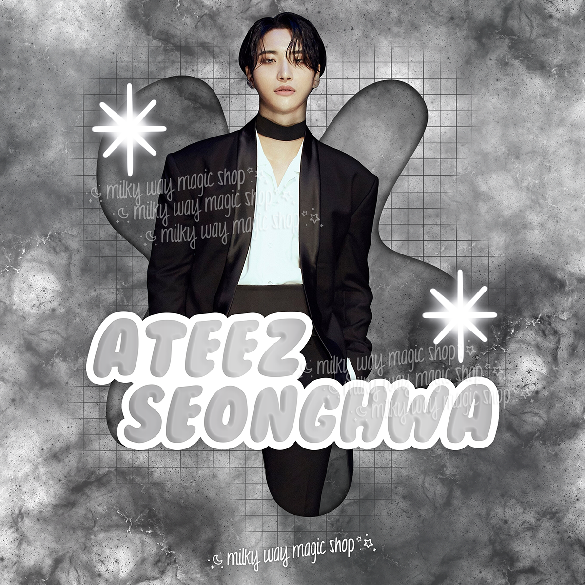 ATEEZ - SEONGHWA - Unisex Cotton T-Shirt ★ 3 Colors