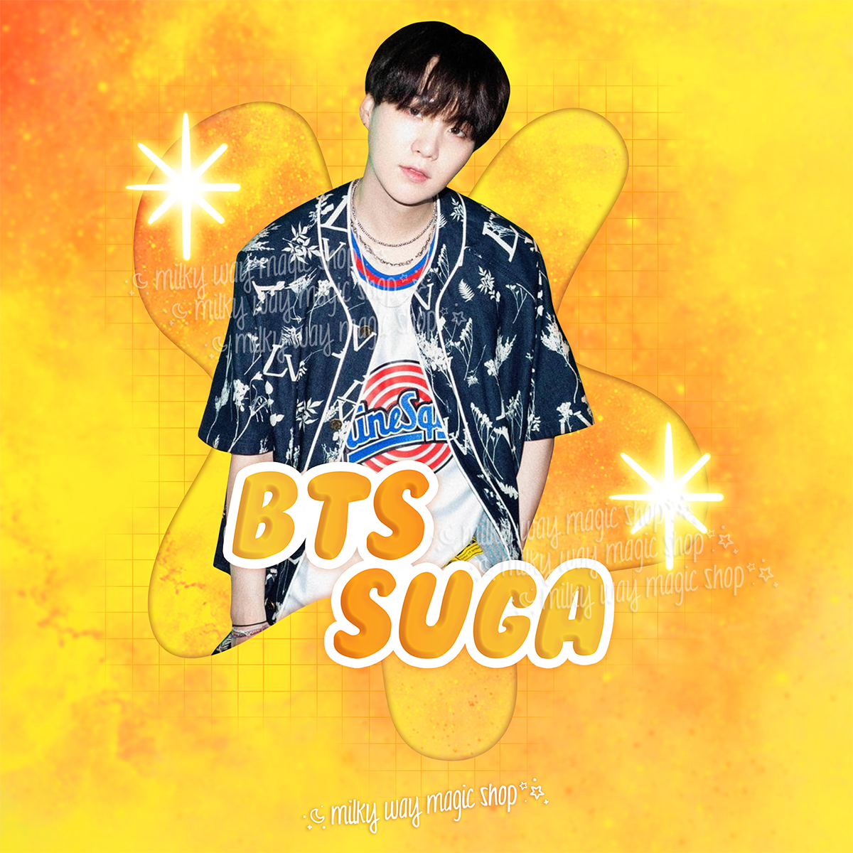 BTS - SUGA - Unisex Cotton T-Shirt ★ 3 Colors