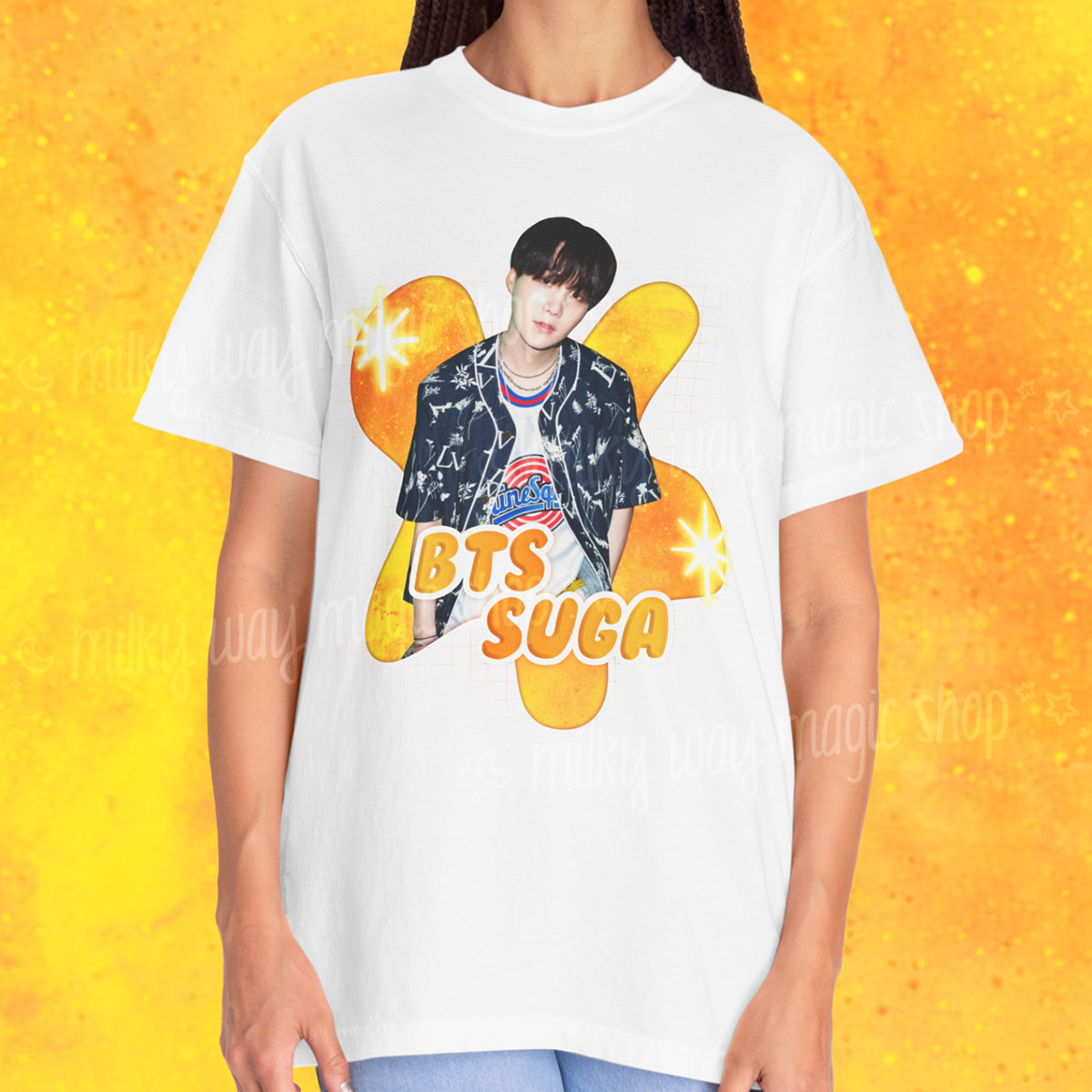 BTS - SUGA - Unisex Cotton T-Shirt ★ 3 Colors