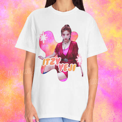 ITZY - YEJI - Unisex Cotton T-Shirt ★ 3 Colors