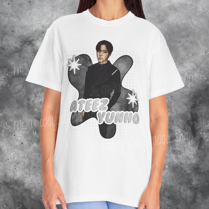 ATEEZ - YUNHO - Unisex Cotton T-Shirt ★ 3 Colors